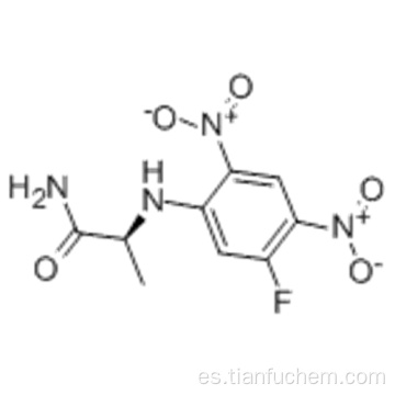 (S) -2- (5-fluoro-2,4-dinitrofenilaMino) propanaMida CAS 95713-52-3